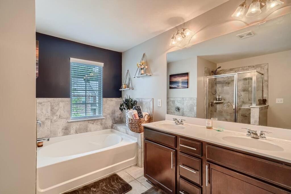 Luxury Townhouse In Atlanta Suburb Villa Collinsville Bagian luar foto