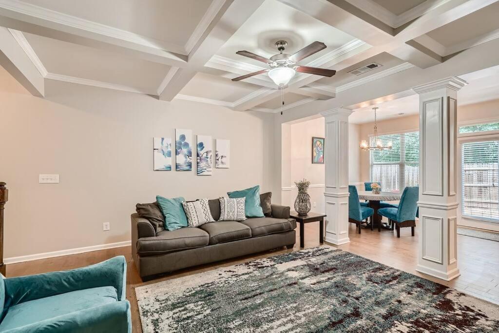 Luxury Townhouse In Atlanta Suburb Villa Collinsville Bagian luar foto